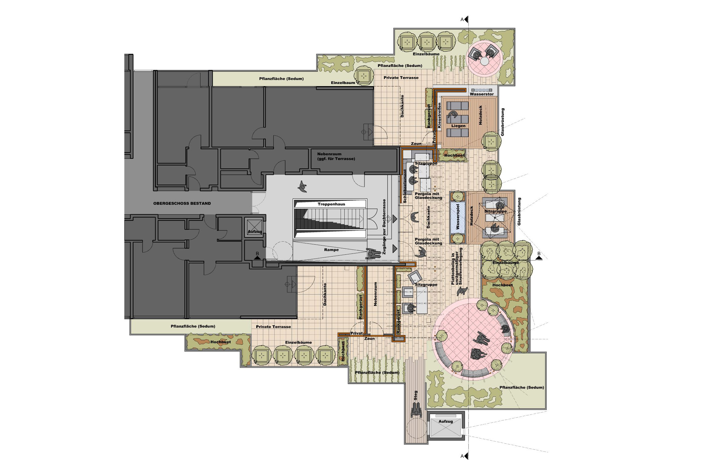 Fahr Architekt Hannover - Eilenriedestift Dachterrassen <small>Hannover</small>